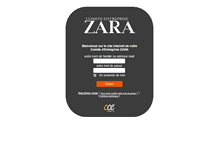Tablet Screenshot of ce-zara.fr